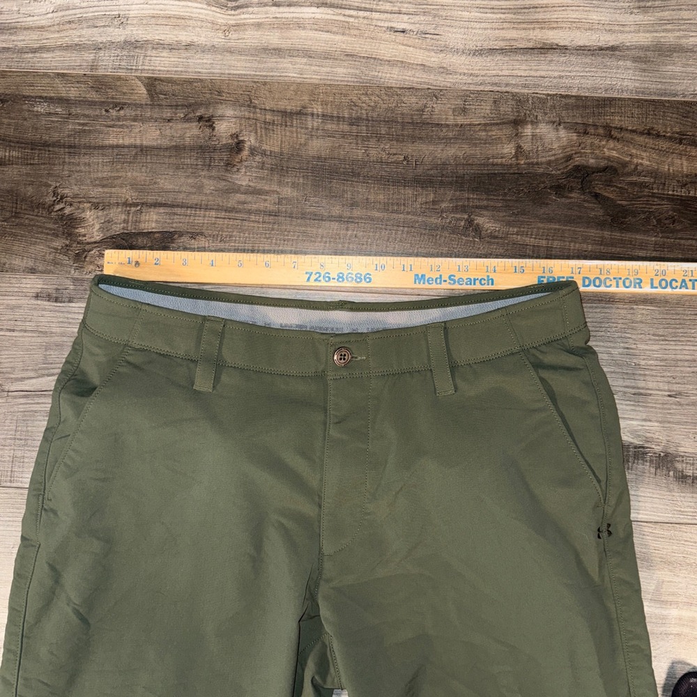 Under Armour Golf Pants Men's 36x32 Green Stretch Performance Straight Chino - Picture 6 of 6